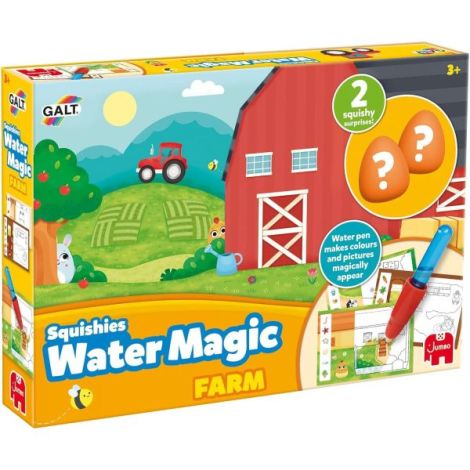 Set water magic de colorat: la ferma cu squishies - imagine 7